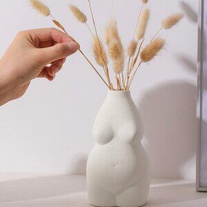 New Anthropologie Body Vase Female Form – 6.3" Tall Ceramic Vase